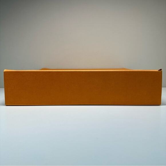 Louis Vuitton | Flat Storage Box | Orange | 14.75 W x 13.75 H x 3.4 D inch - Picture 5 of 16